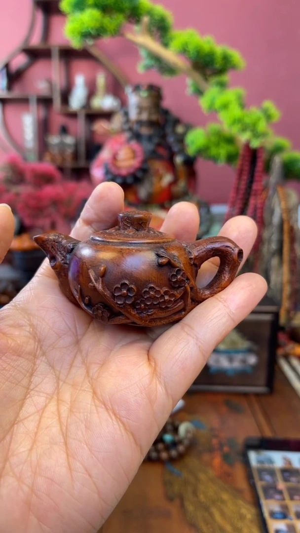 【闪购商品】妍妍清空编号127-梅花树把把壶茶道具
