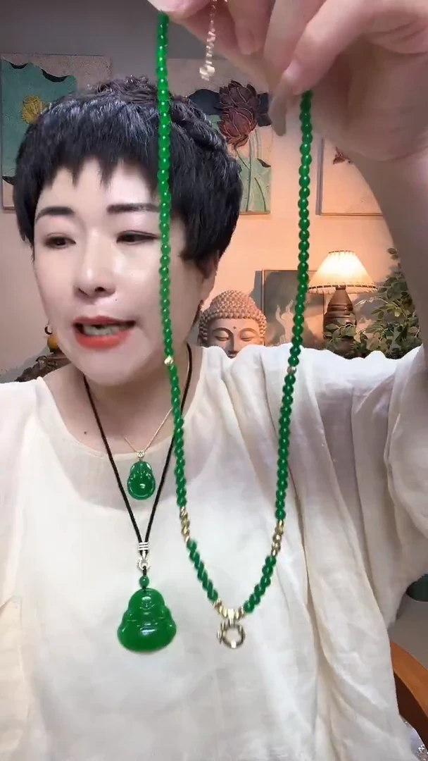 吊坠(赠链)合金翡翠579