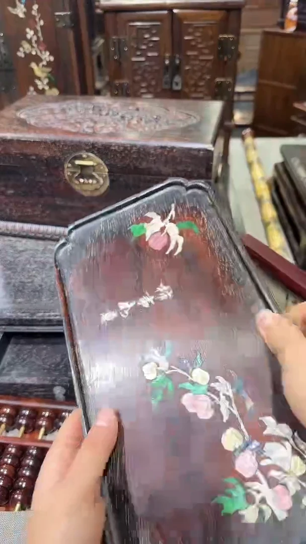 木紫檀柿子茶盘11111111