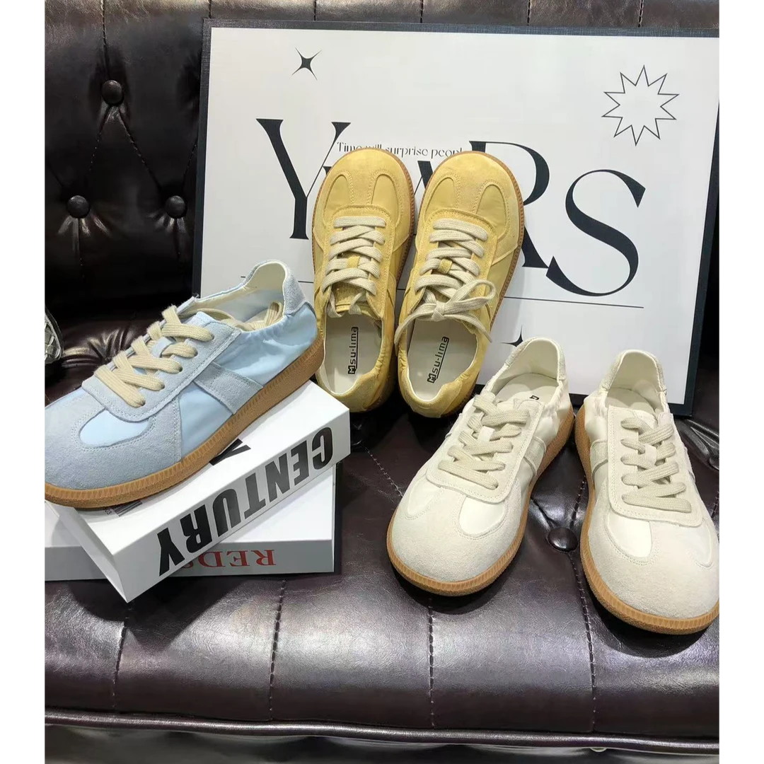 （真皮）超洋气春夏季休闲百搭时尚软底多巴胺女休闲潮鞋