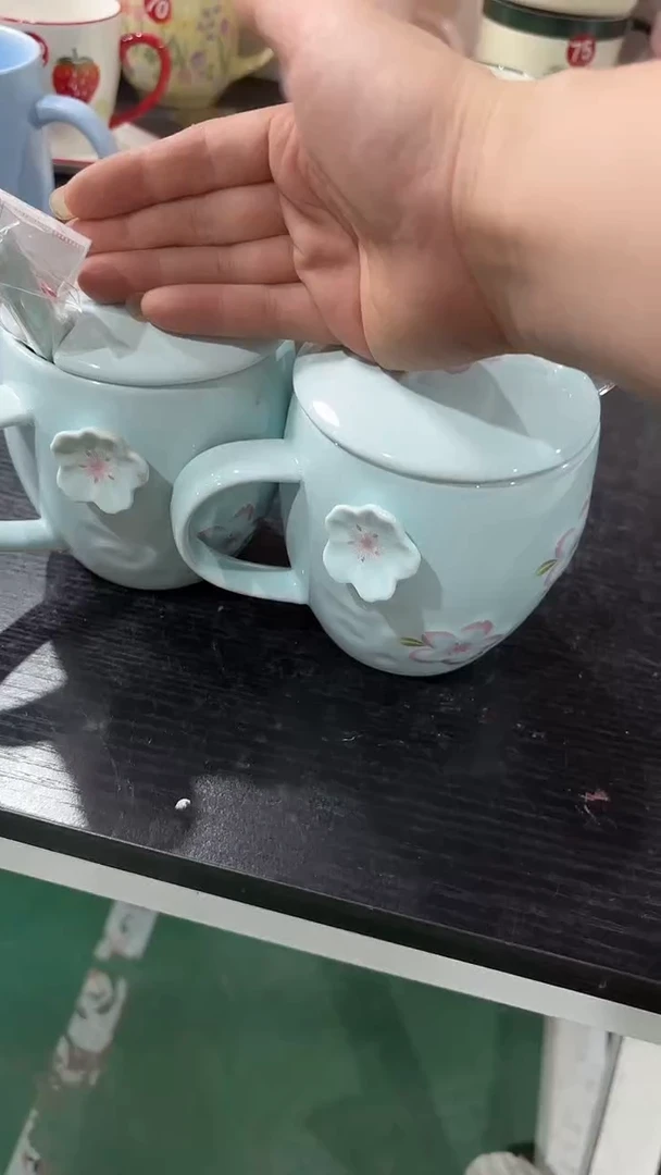 家湖高温陶瓷杯 微瑕