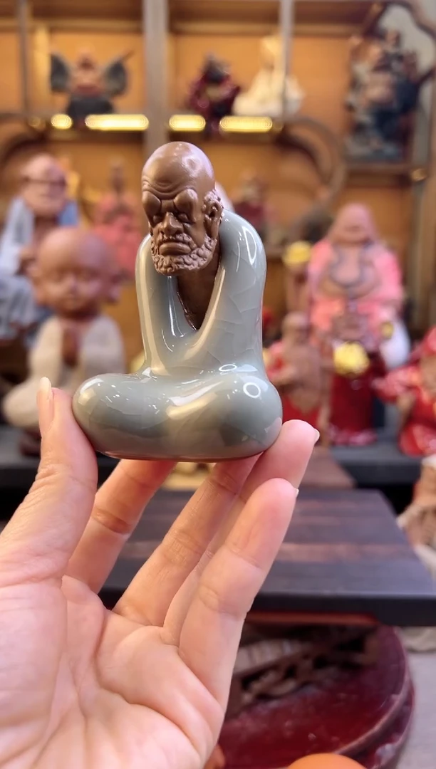 紫砂茶宠器闵紫砂茶宠摆件