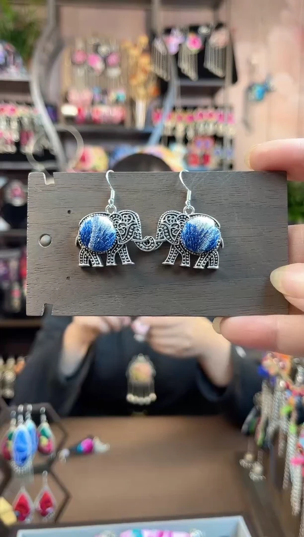 织绣民族风手工非遗老绣饰品221