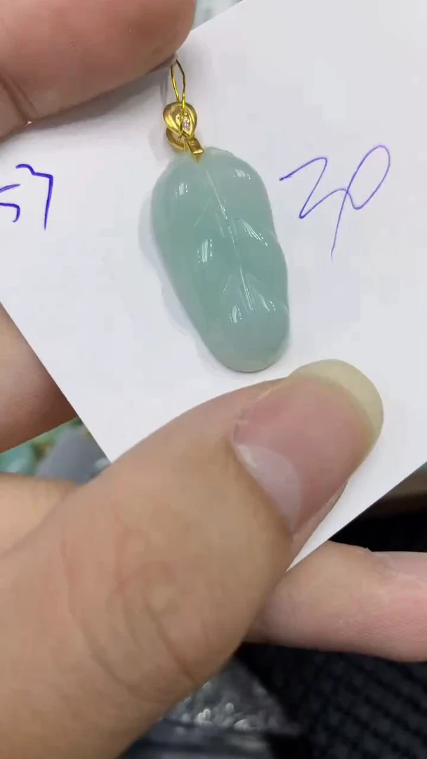 颈饰未镶嵌翡翠缅甸A货翡翠