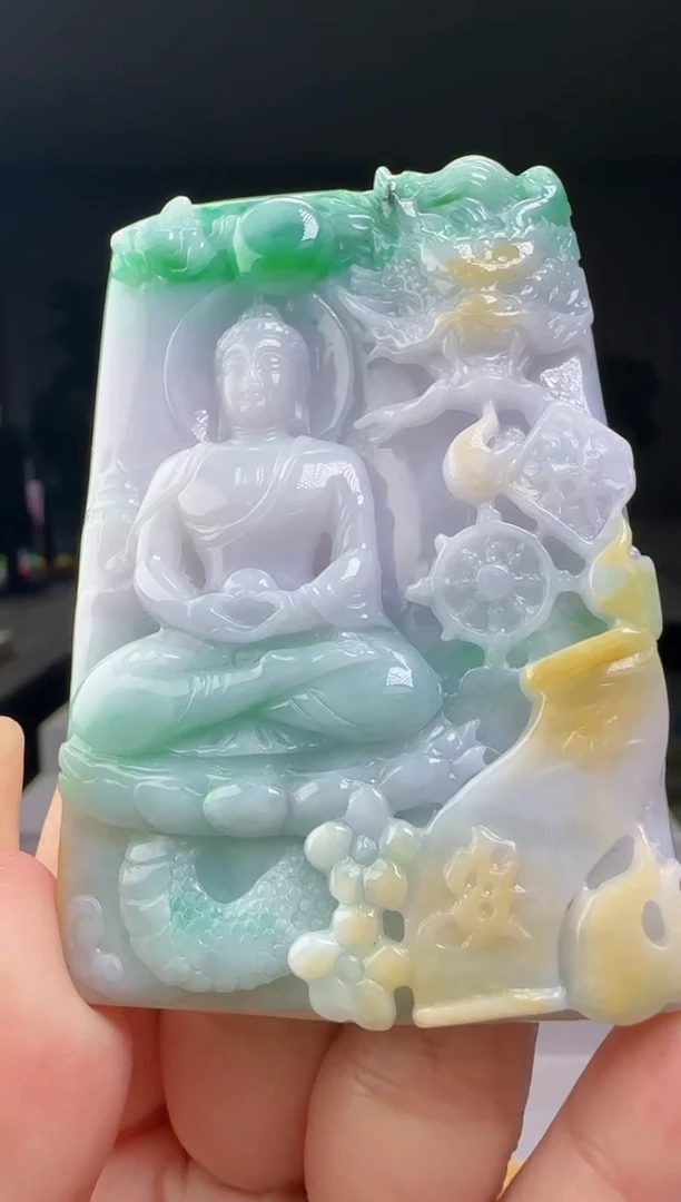 吊坠(不含链)未镶嵌翡翠YL@@960Q7J05056