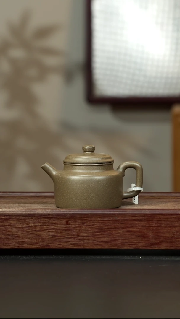 紫砂茶壶青段 大德钟 全手工