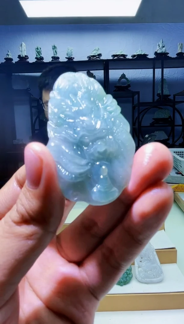 【闪购商品】定制翡翠未镶嵌毛货02260064 