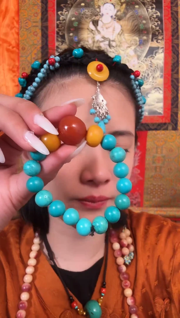 非金属无藏式风格珠串