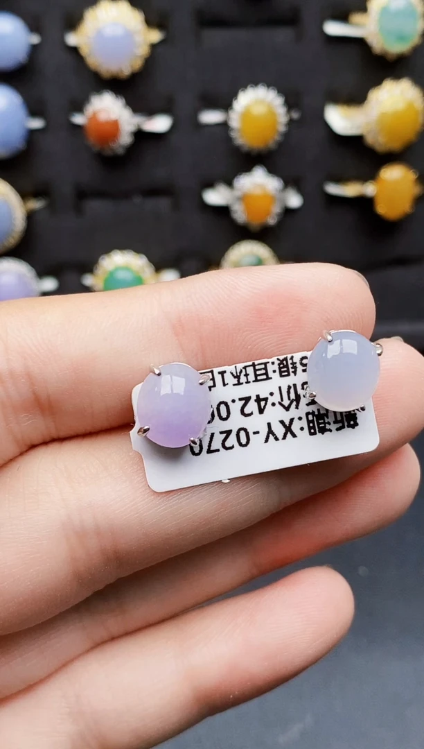 银S925镶嵌戒指翡翠1130