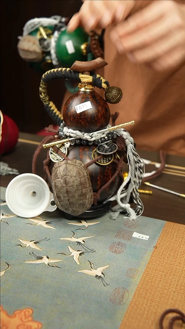 615号500ml左右非遗大漆酒葫芦