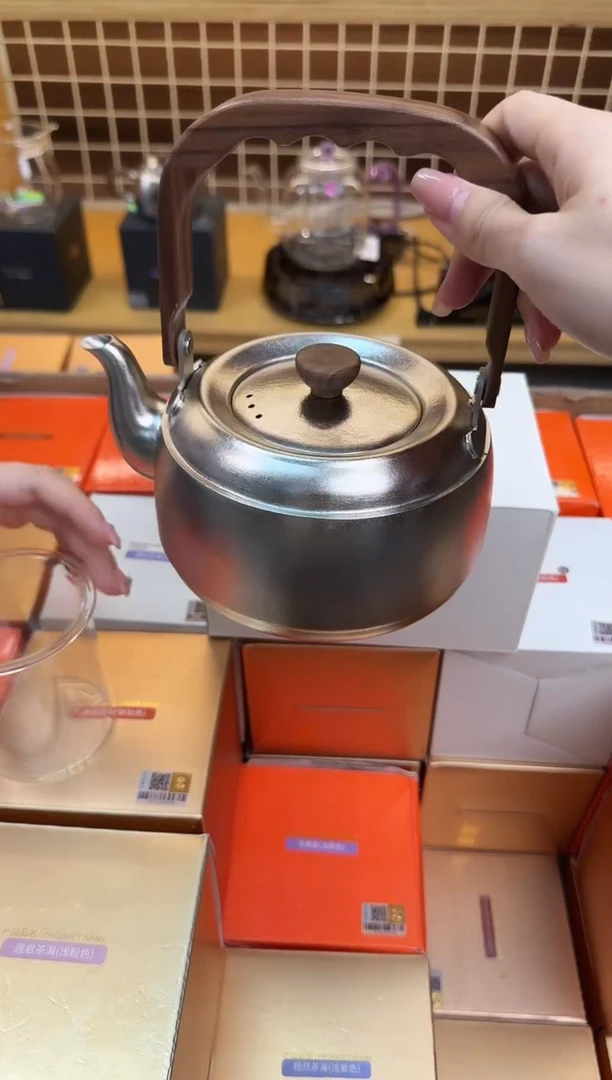 @@器钛纯钛煮茶壶