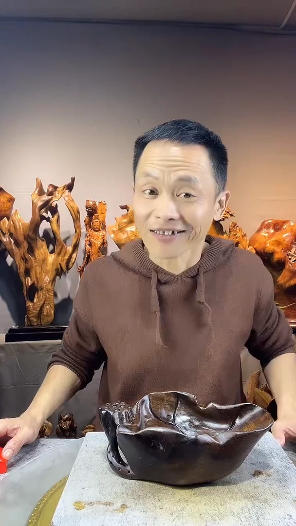 金丝楠用****成小叶桢楠随行摆件49