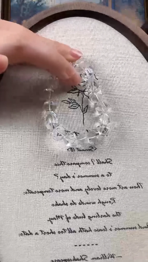 未镶嵌手链水晶纯天然水晶手串