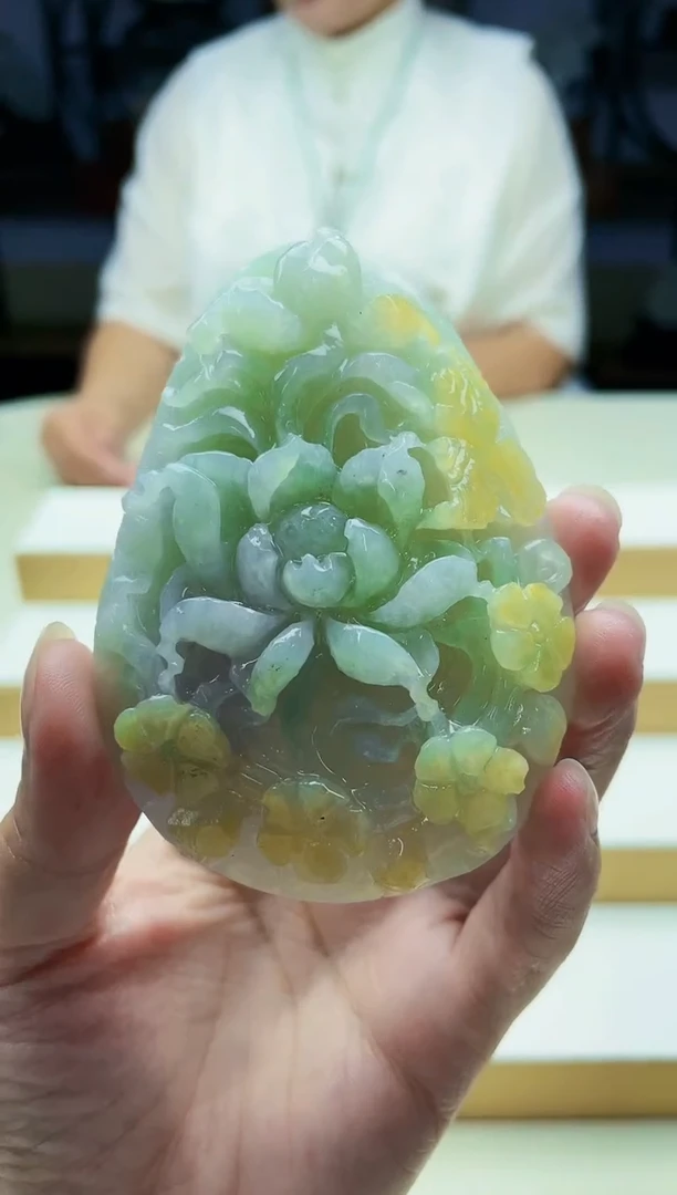 未镶嵌定制翡翠毛货09270290