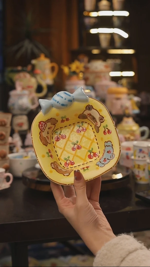 景德镇釉下彩绘设计师款式陶瓷