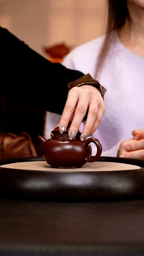 茶壶紫砂HH130水平 紫袍玉砂 170cc