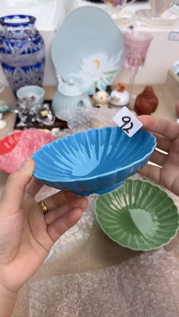 瓷片辰辰的瓷器好看到爆