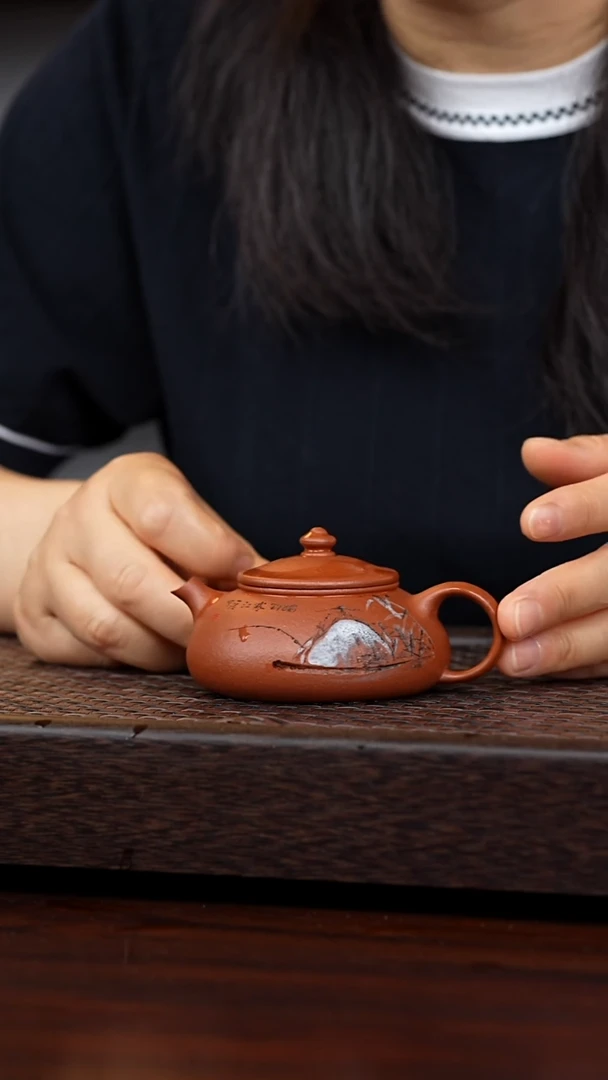 茶壶紫砂丹壶溢香紫砂壶150CC