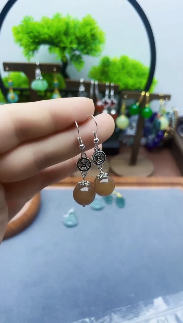 未镶嵌和田玉耳饰004000