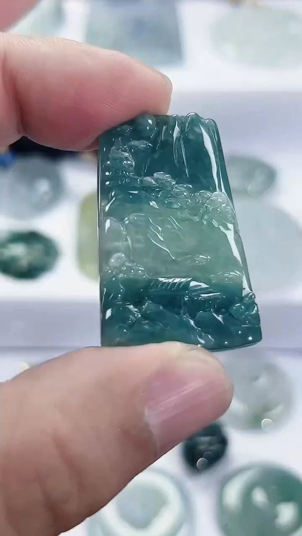 颈饰未镶嵌翡翠天然缅甸A货翡翠