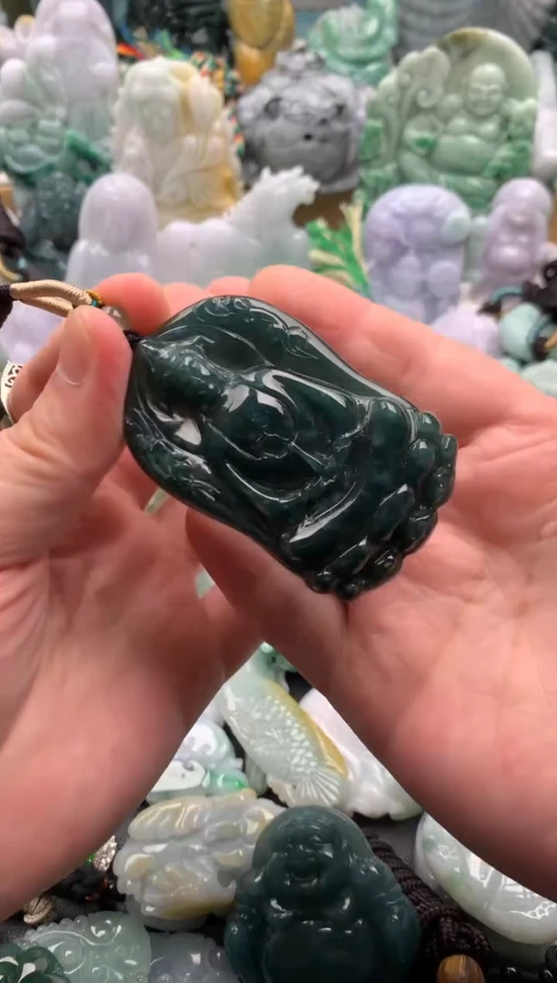 吊坠(不含链)未镶嵌翡翠1