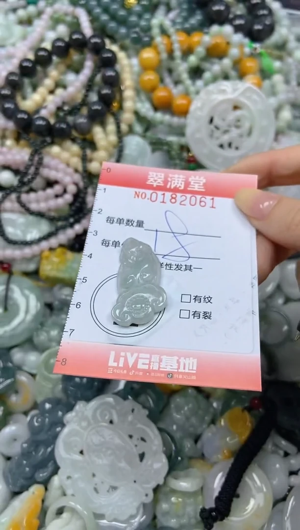 颈饰未镶嵌翡翠闪购0182061