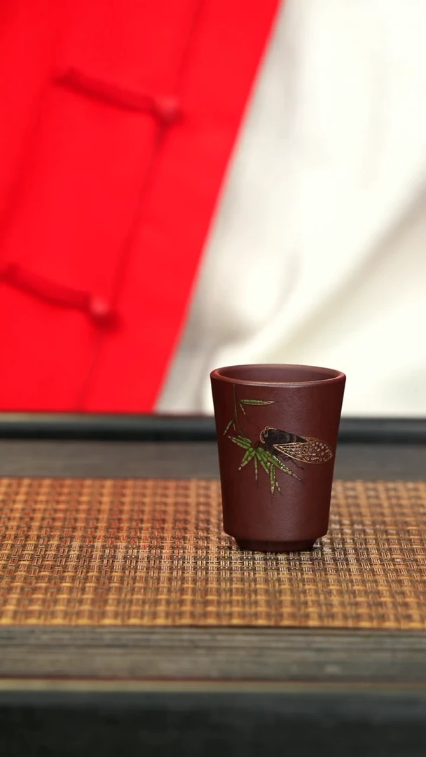 【闪购商品】紫砂茶壶4知足常乐 闻香杯