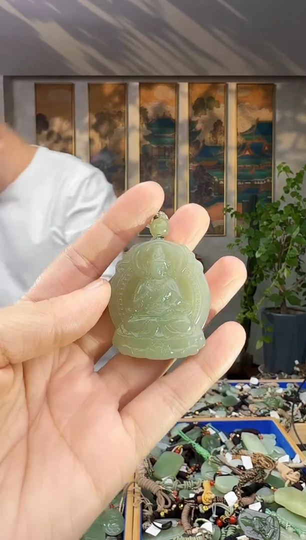 未镶嵌和田玉挂件拍一发一