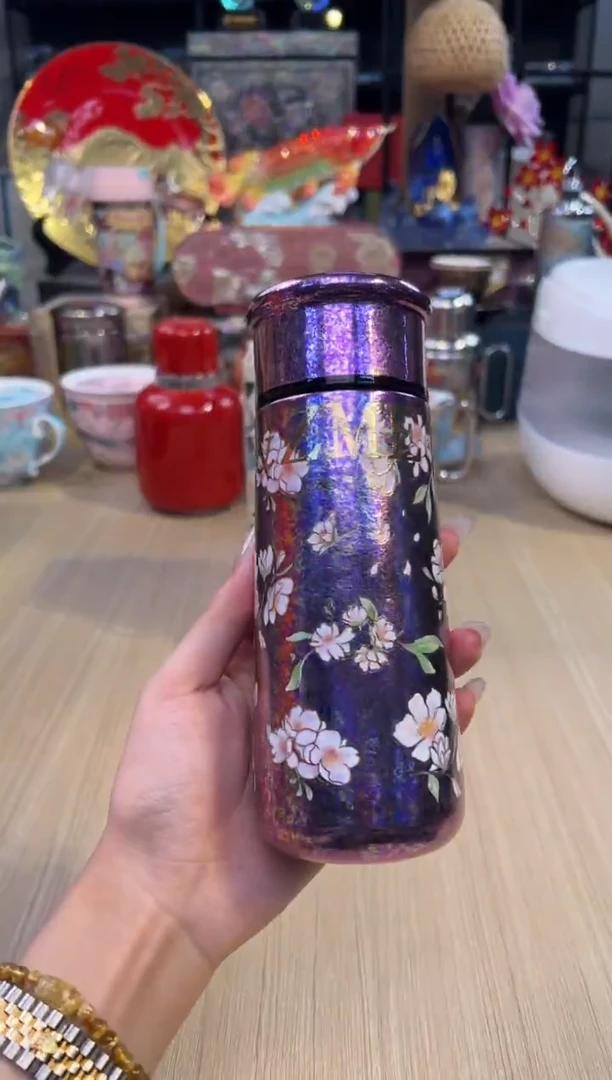 124造闵集 纯钛小蛮腰Pro版260ml-紫色