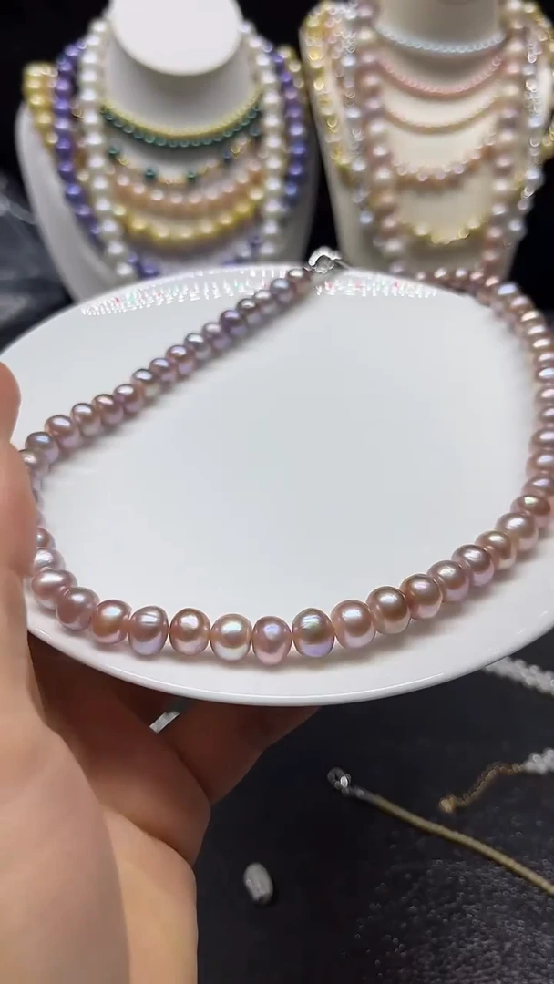 颈饰未镶嵌淡水珍珠多人