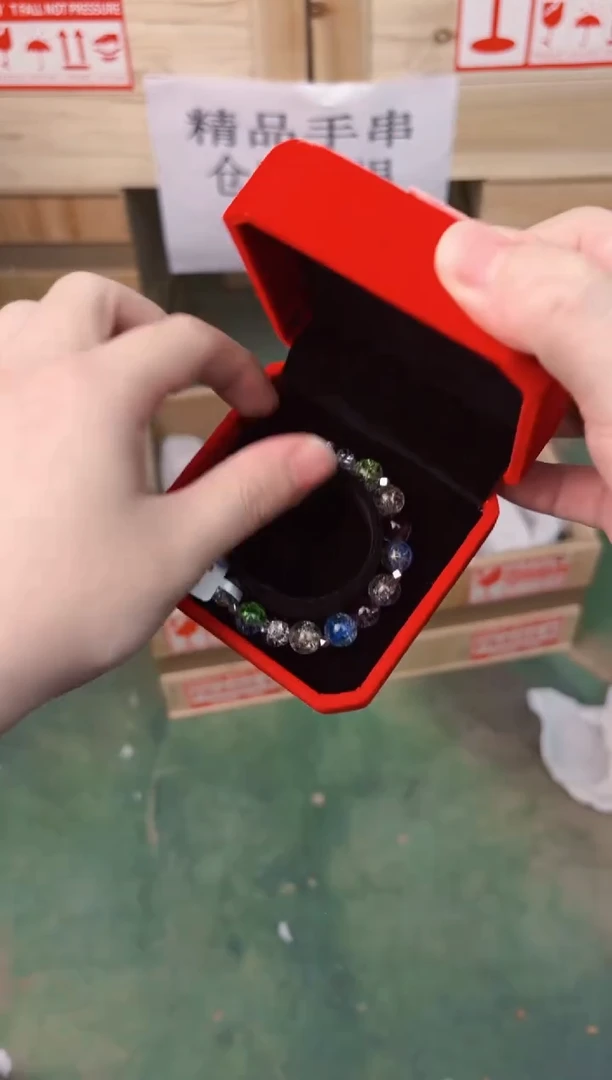 禧一文玩水晶类材质手串无礼盒sp437