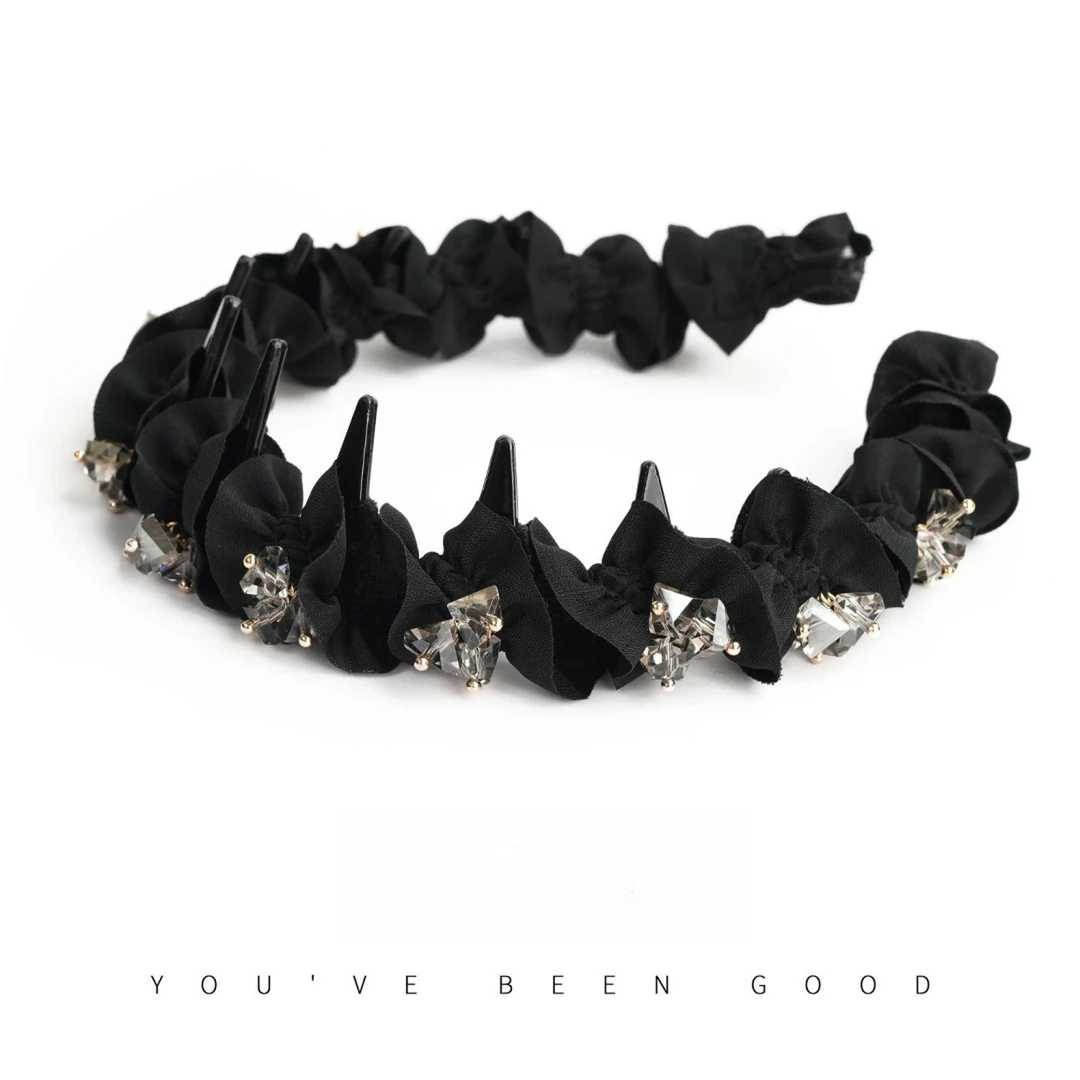 【艾拉公主发箍】木耳边缠绕高颅顶显发量波浪头箍2024新款气质发饰