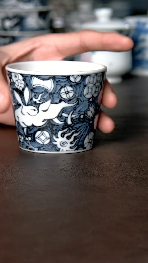 其他瓷杂宝兔子可乐杯