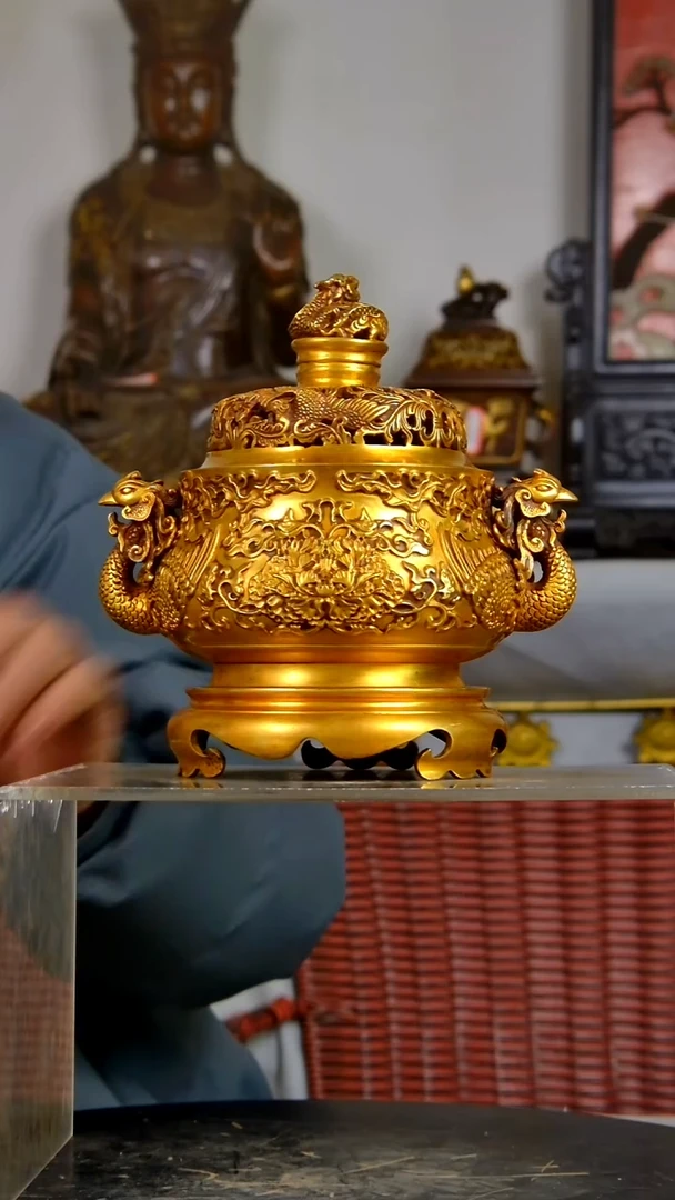 手工艺品琉璃用****1精品香炉结缘