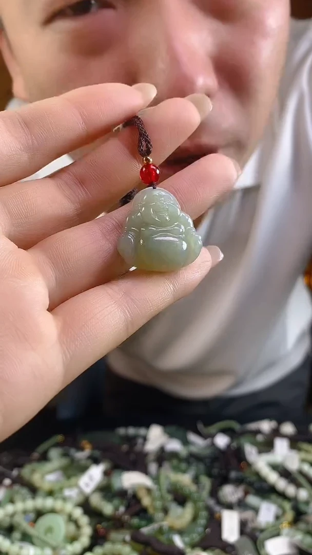 和田玉未镶嵌颈饰多样性发货，拍一发一