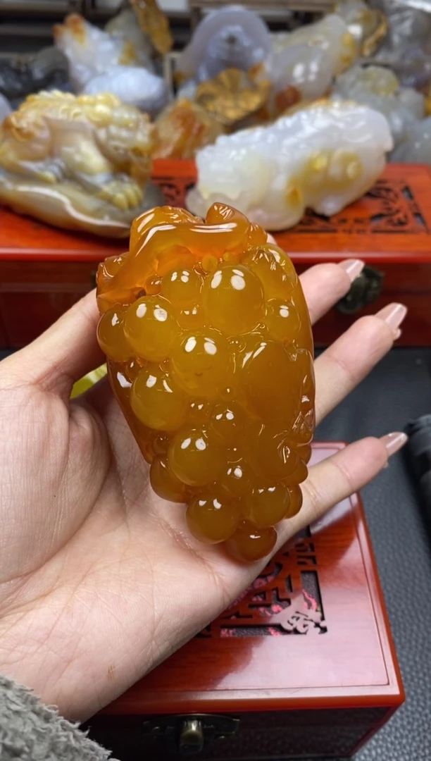 【闪购商品】玛瑙/玉髓手把未镶嵌00