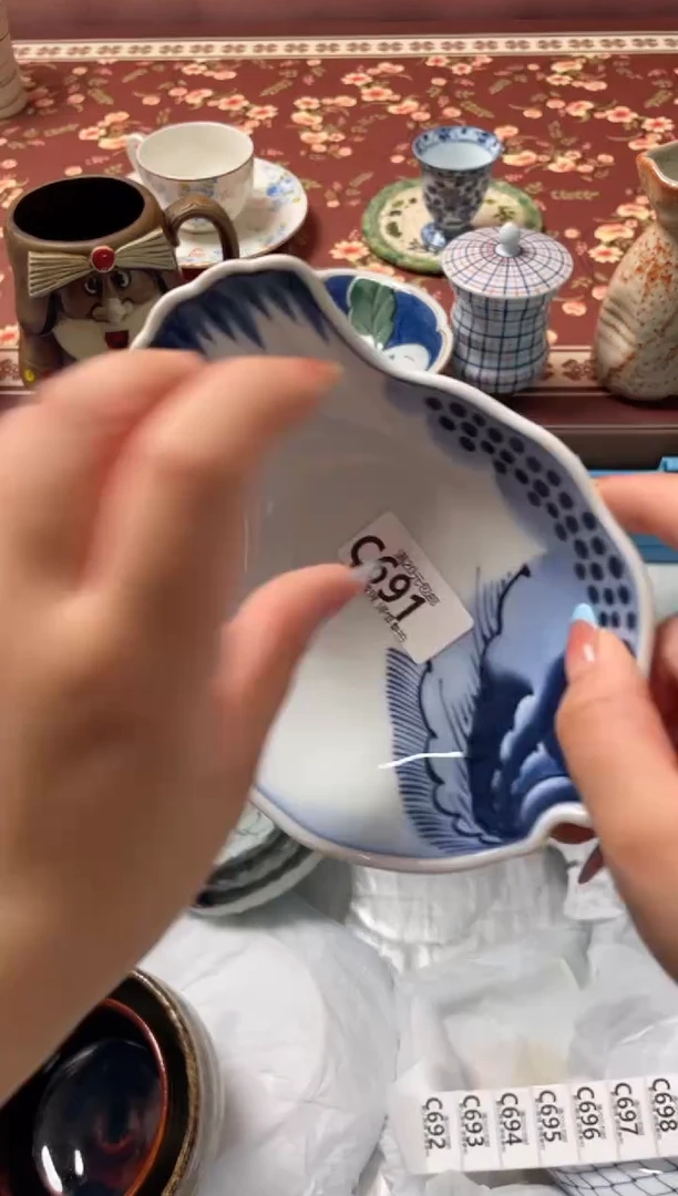瓷片长*瓷器瓷器C691