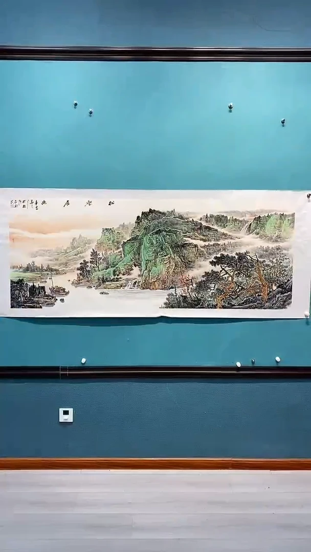 国画画都展厅明德老师国画作品35