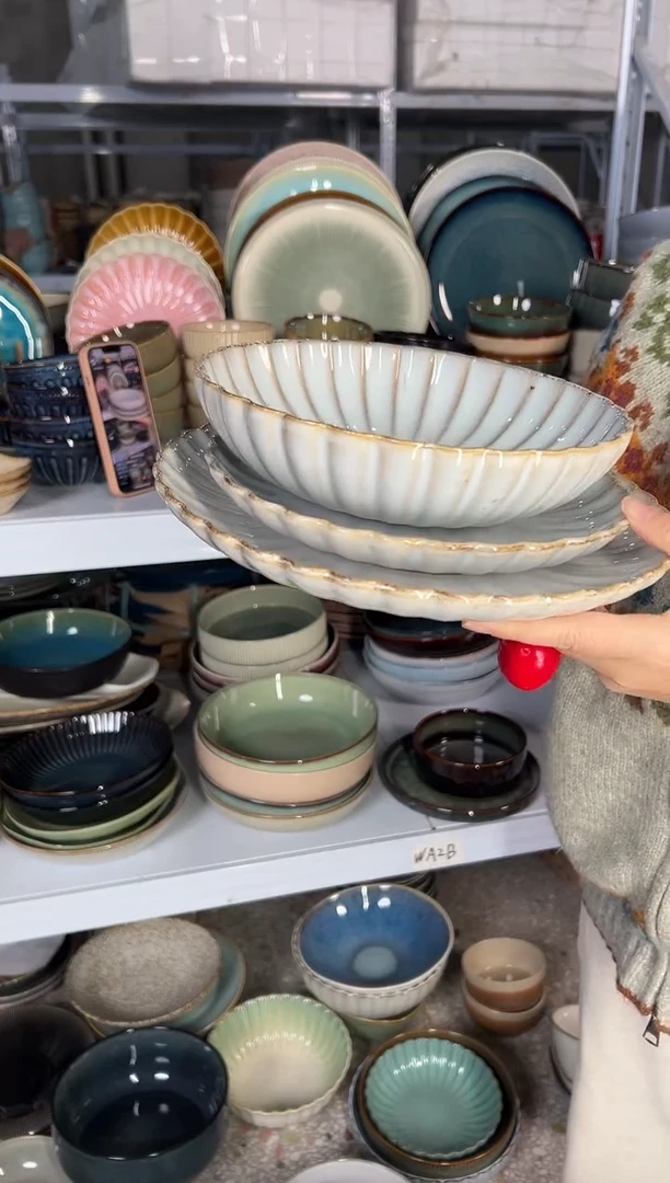 陶瓷外贸尾货瑕疵满20包邮重瑕特价孤品清仓X3件套