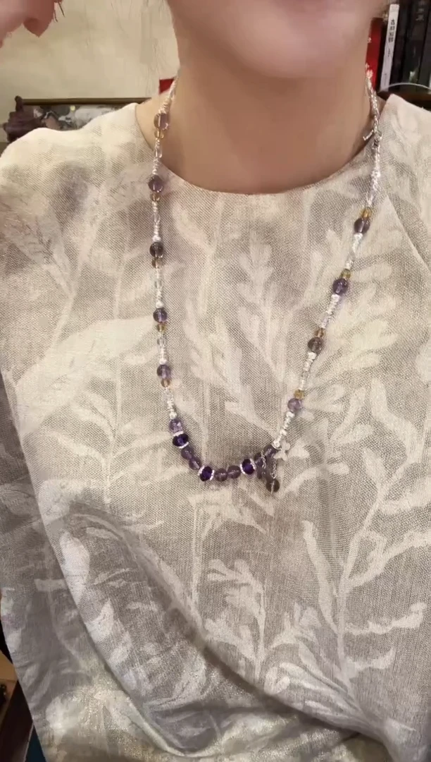 未镶嵌颈饰水晶国风