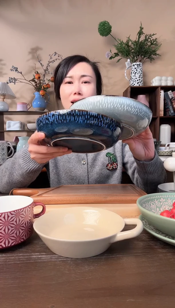 8英寸繁星深盘2只微瑕