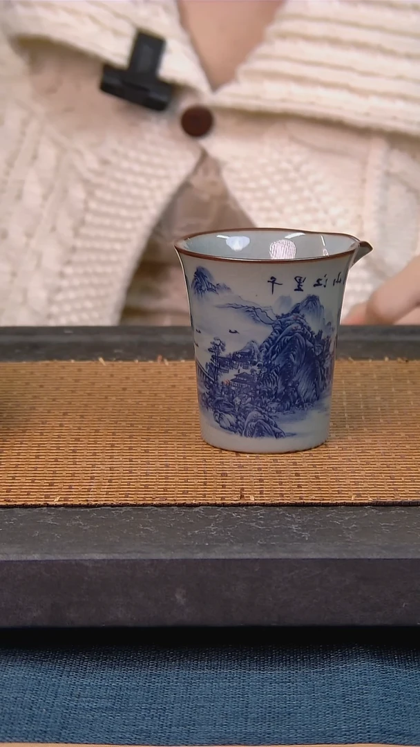 晟****械简装家用款件套 老陶泥开片纹陶瓷茶具