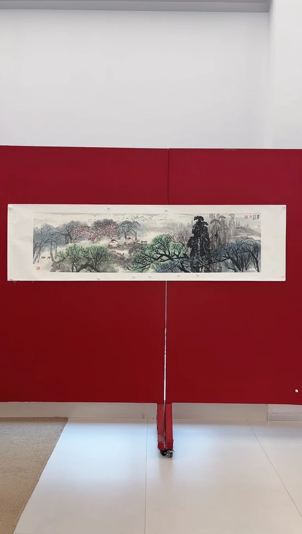 国画刘麦收老师画作