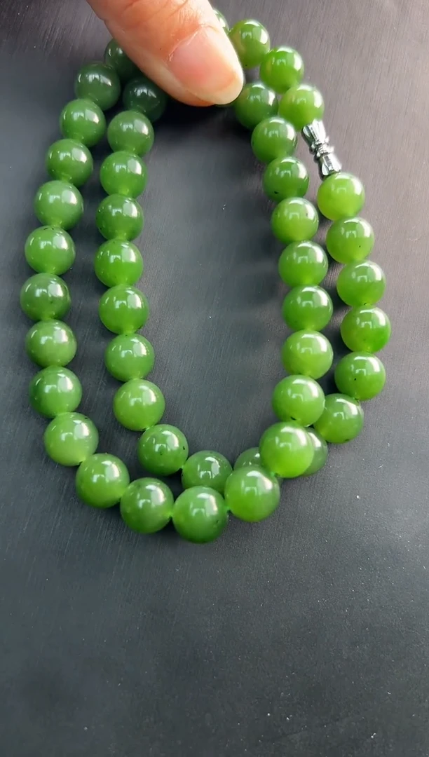 【闪购商品】和田玉颈饰未镶嵌妈妈连约10毫米