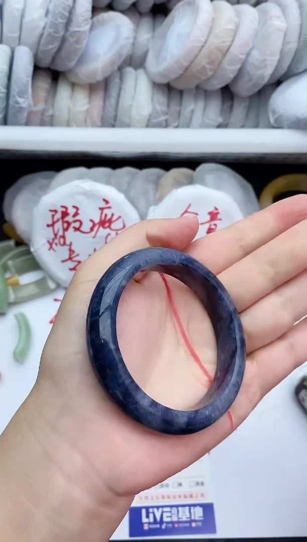 未镶嵌手镯石英质玉瑕疵90+53/54