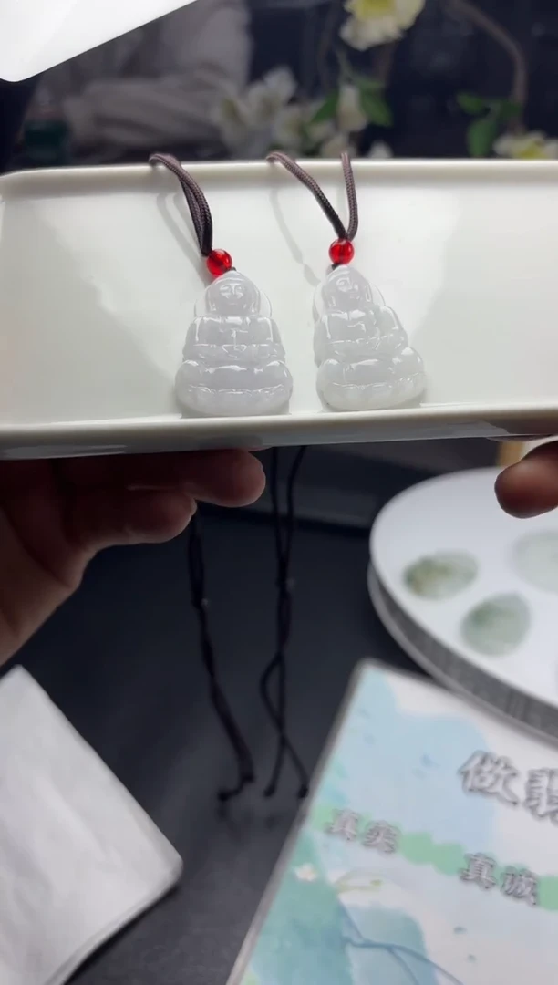 未镶嵌挂件翡翠多样性发一件R703145