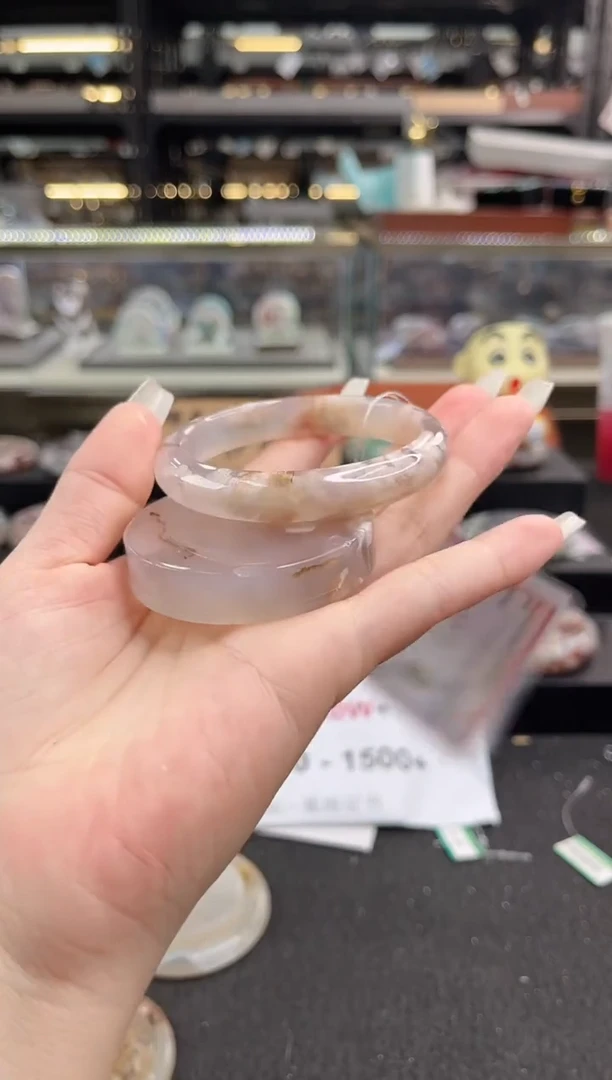 未镶嵌手镯石英质玉56圈口（赠品镯心）1749338