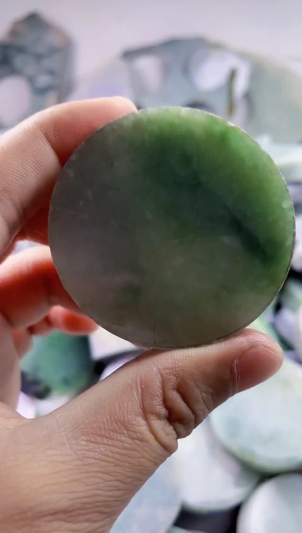 翡翠裸石天然A货翡翠1052