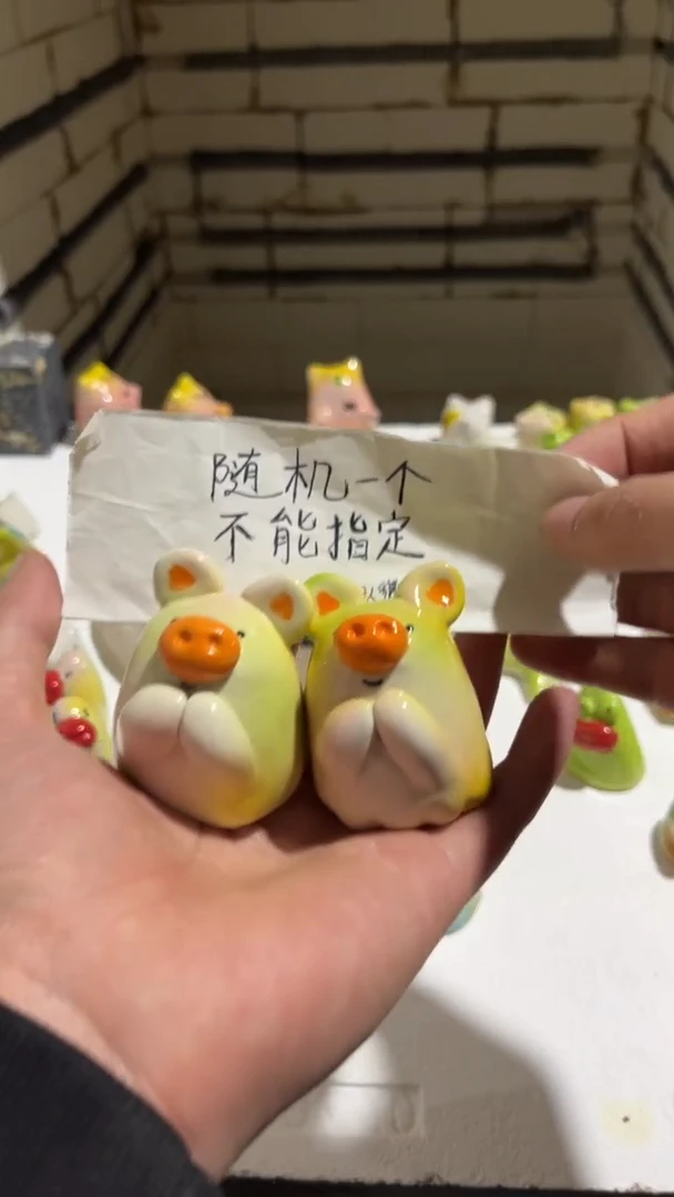 【闪购商品】摆件121纯手工微瑕陶瓷