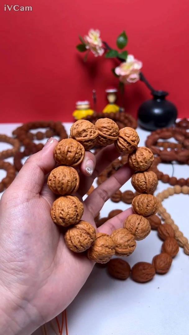 文玩核桃手串野生小核桃 卡23